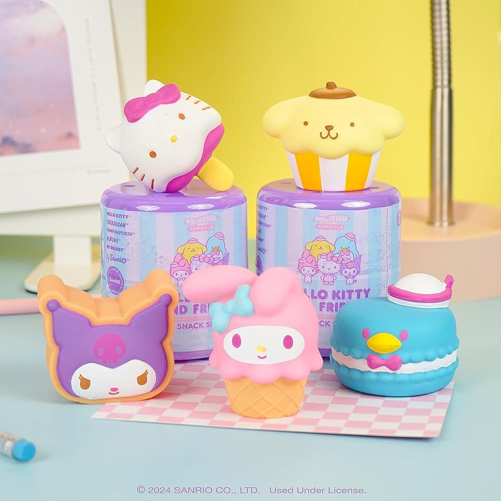 Sanrio Capsule Squishy Snack Shop Blind Box