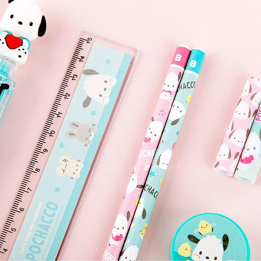 Sanrio Pochacco Case Stationery Set
