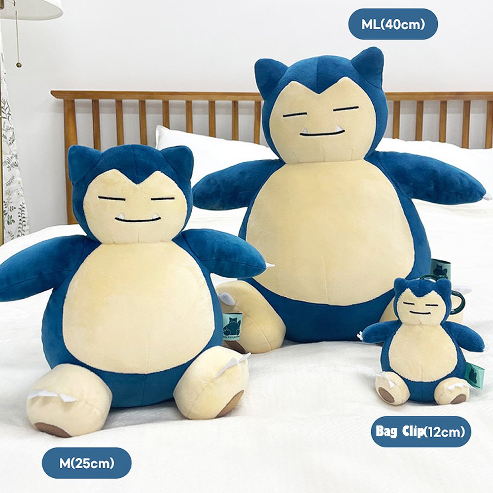 Pokemon Snorlax Clip-On Plush