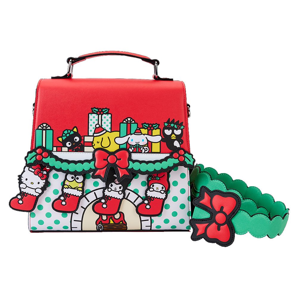 Loungefly x Sanrio Hello Kitty & Friends Holiday Stocking Crossbody Bag