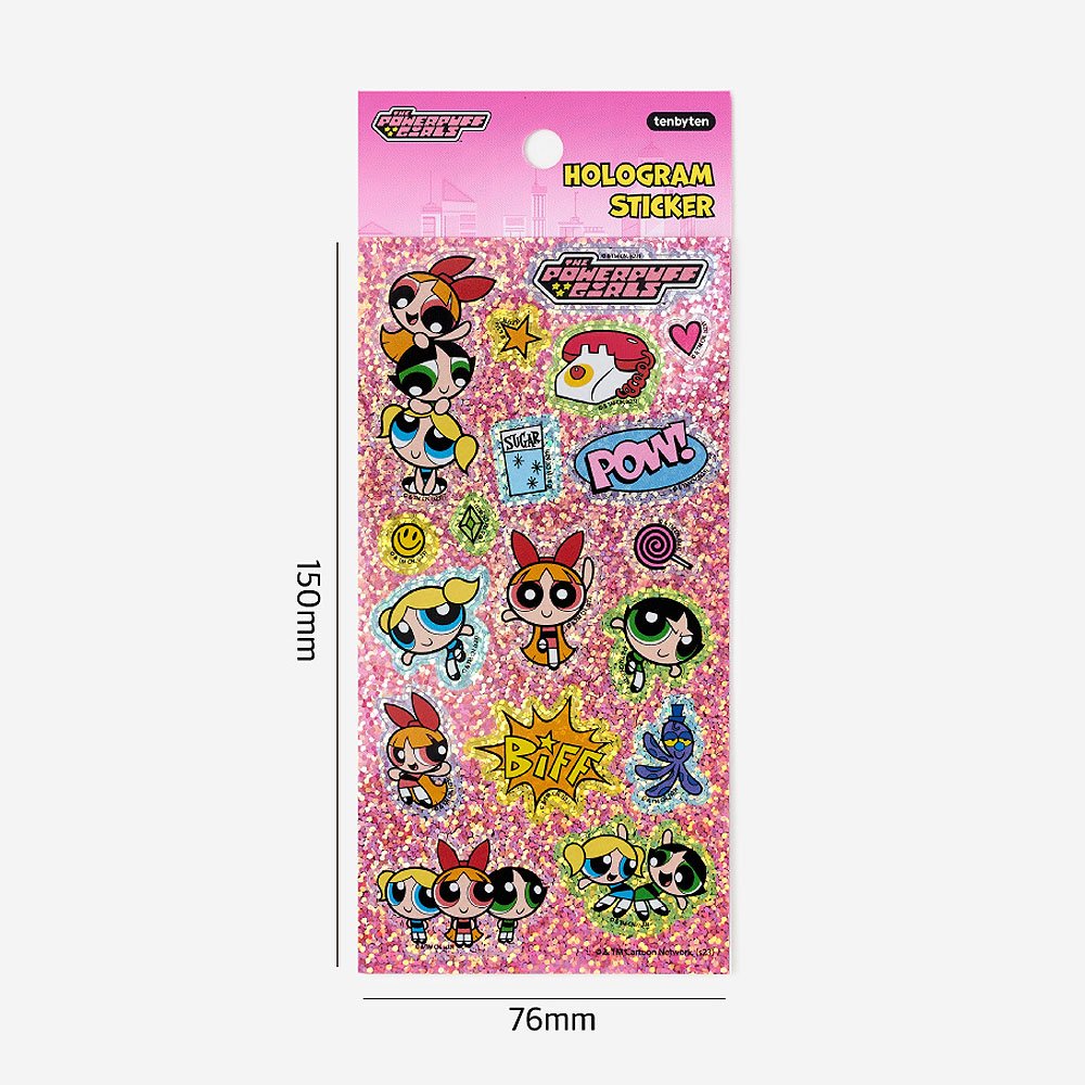 The Powerpuff Girls Y2k Hologram Sticker