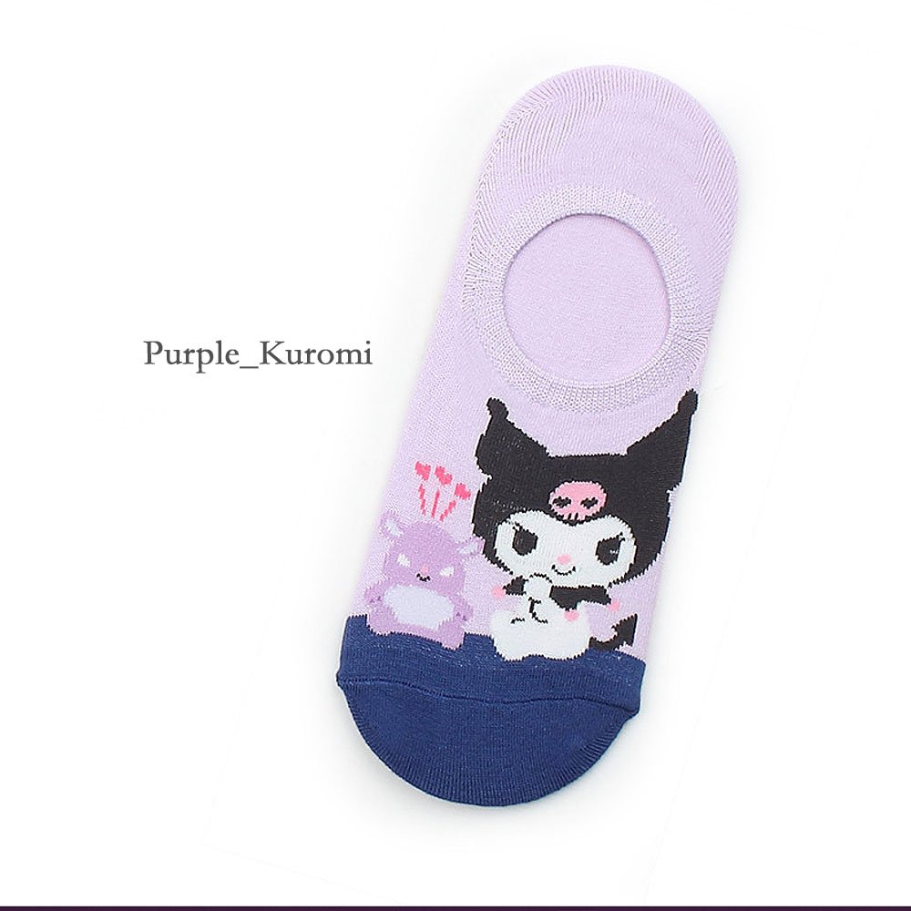 Sanrio Characters Buddy No Show Socks