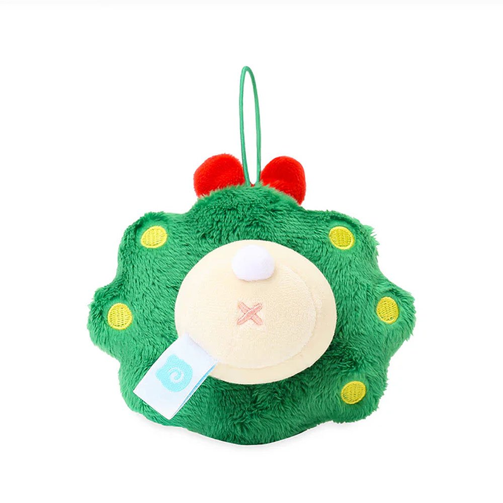 Anirollz Christmas Wreath Bunniroll Plush Ornament
