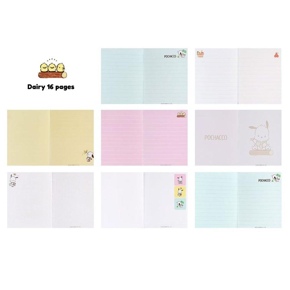 Sanrio Pochacco Diary & Sticker Bag Gift Set