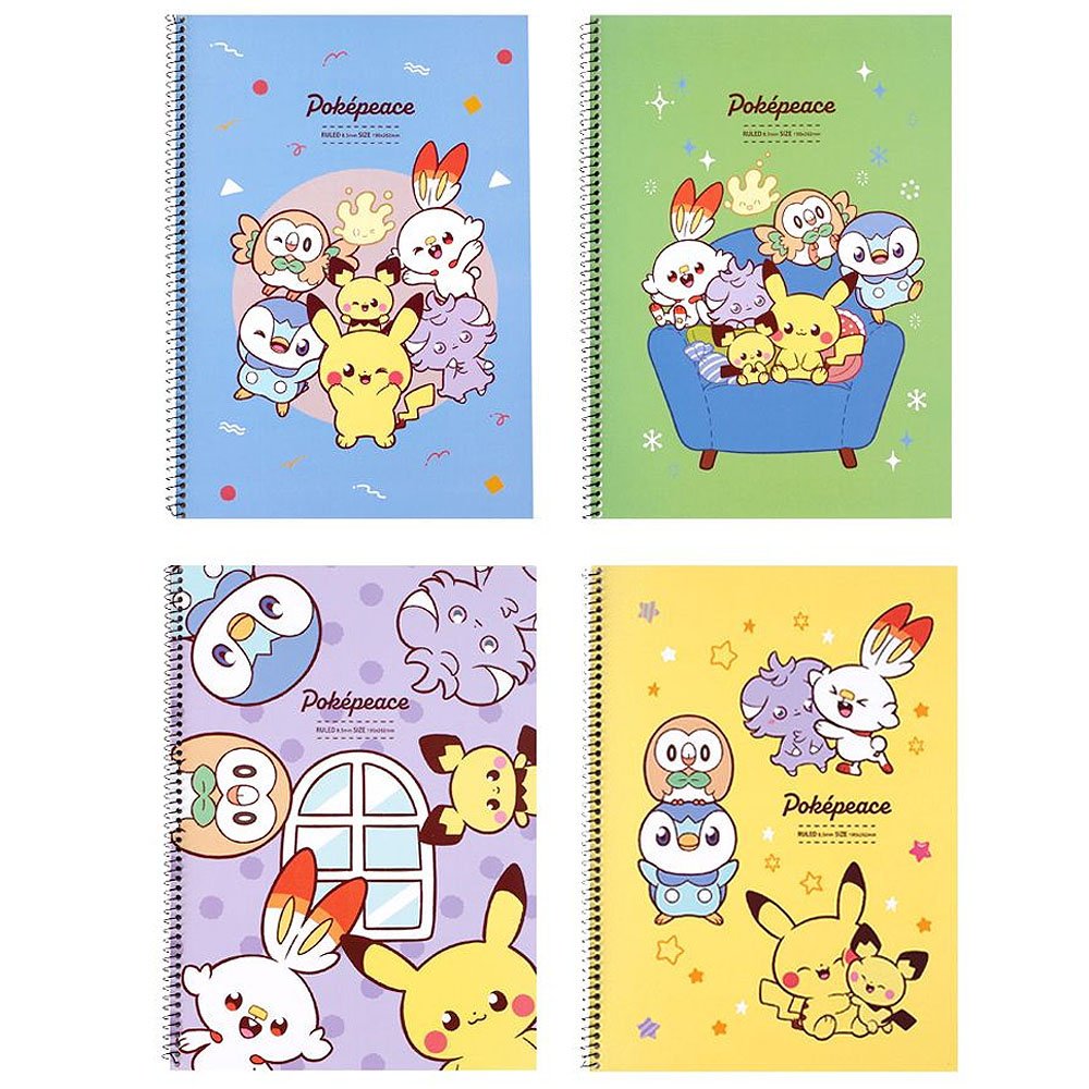 Pokemon Spring Notebook B5