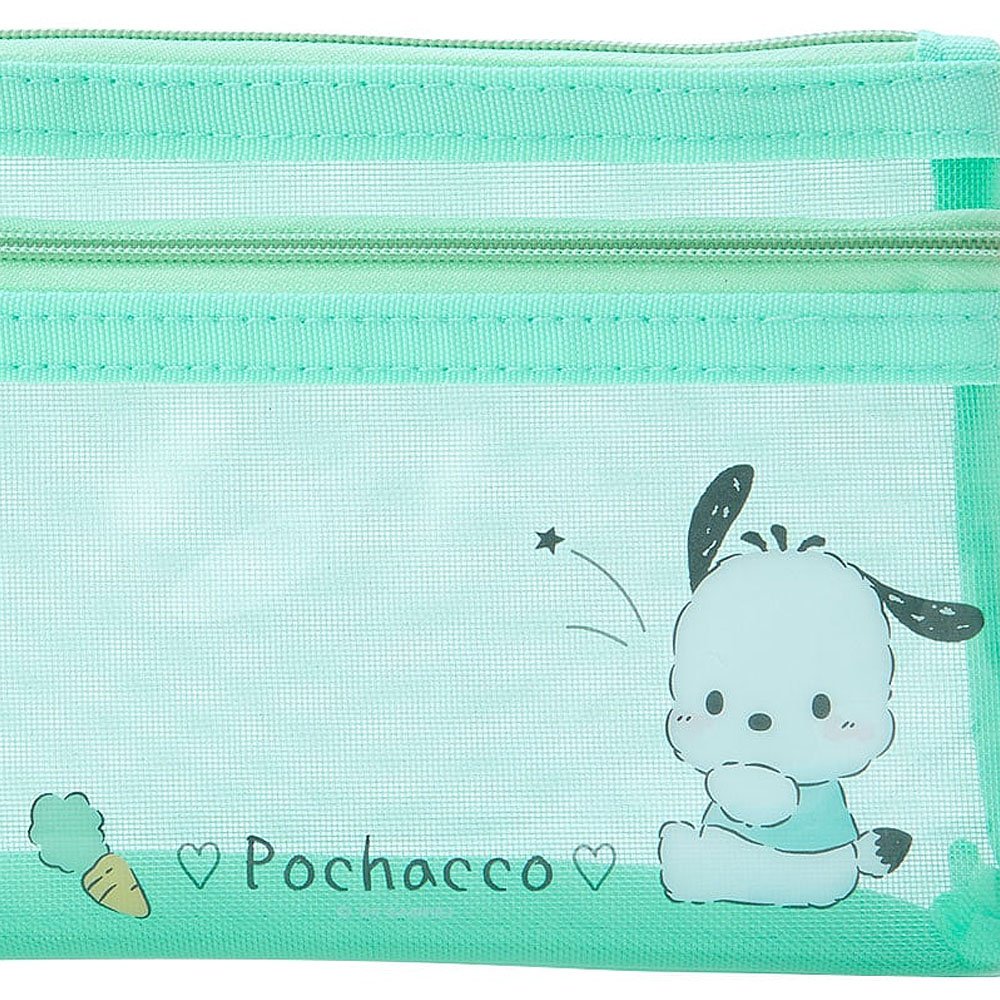 Sanrio Character Mesh Pencil Pouch
