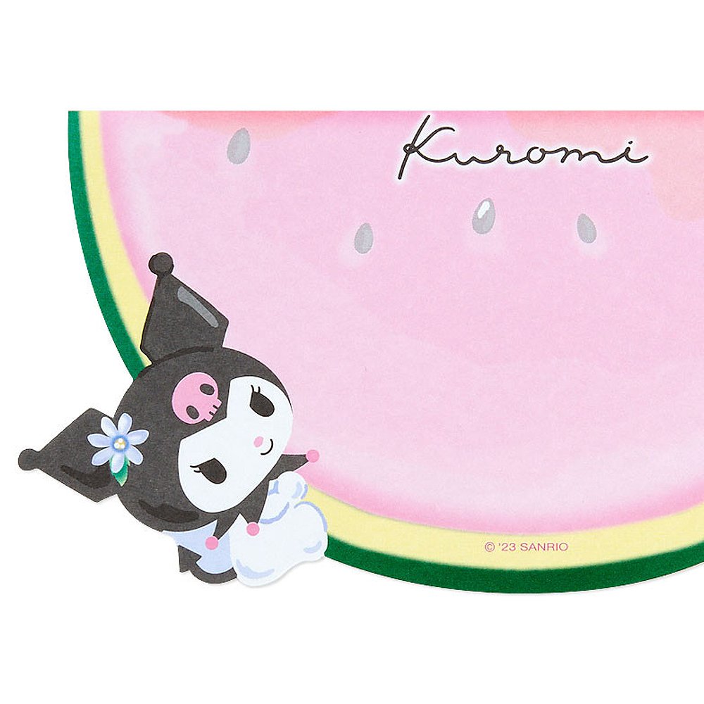 Sanrio Kuromi Fruit Memo Pad