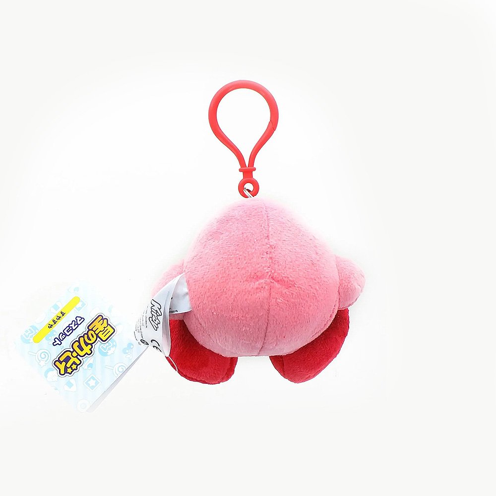 Kirby Sleeping Clip-On Plush Keychain