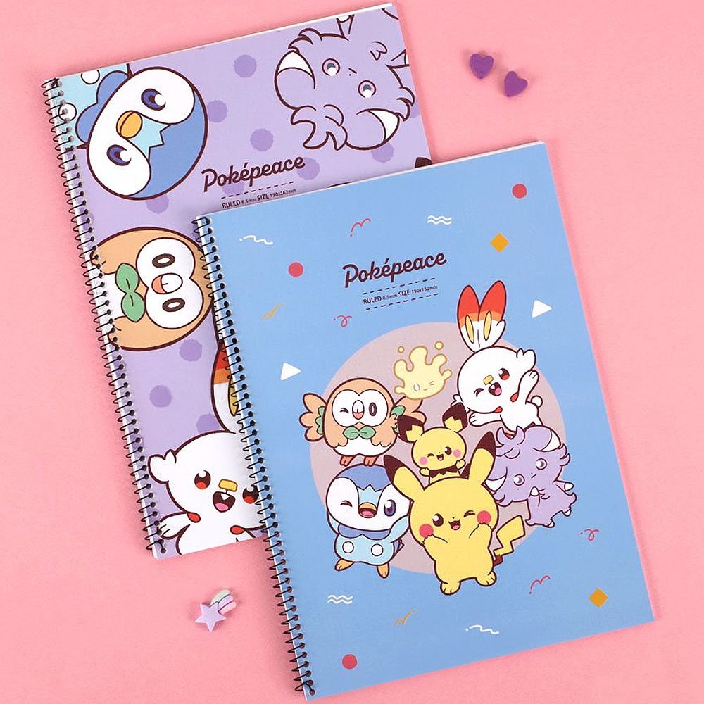 Pokemon Spring Notebook B5