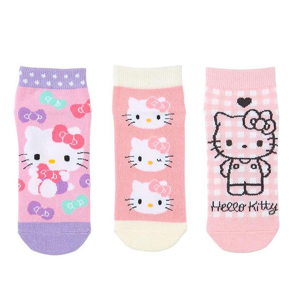 Sanrio Hello Kitty 3Pair Sneaker Socks