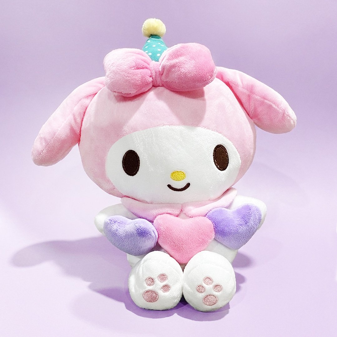 Sanrio My Melody Triple Heart 14" Plush