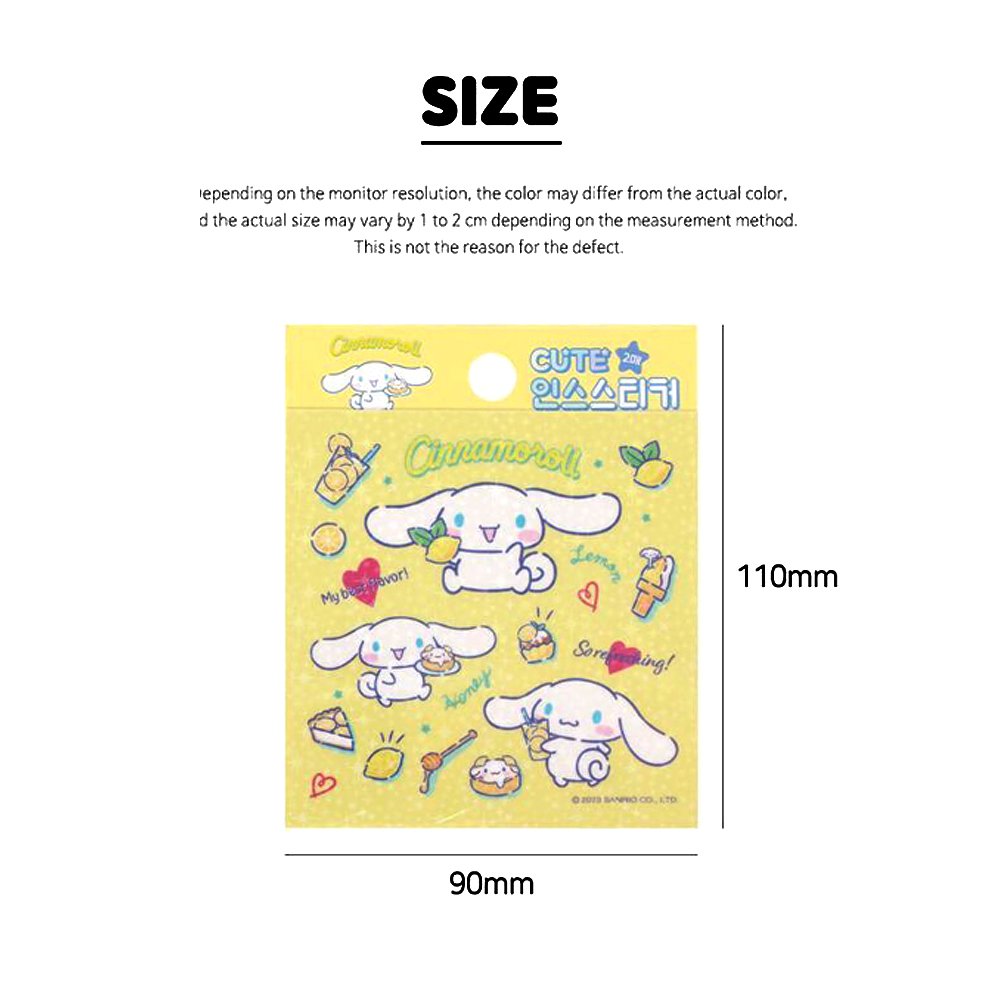 Sanrio Cinnamoroll Deco Sticker Sheets