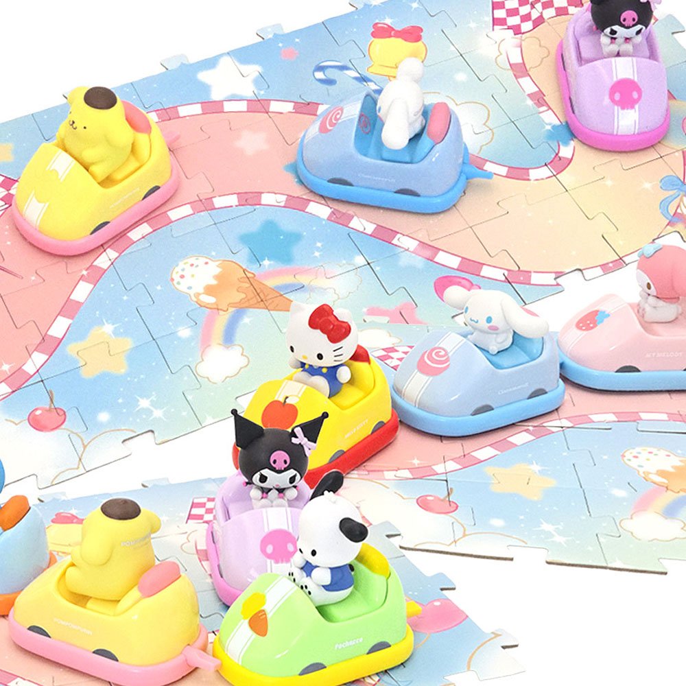 Sanrio Characters Bumper Car Figure & Puzzle Blind Box