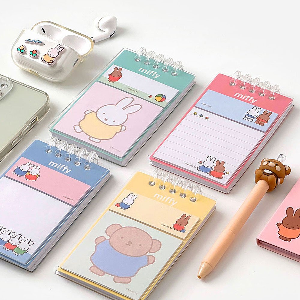 Miffy Sticky Memo Pad & Notebook