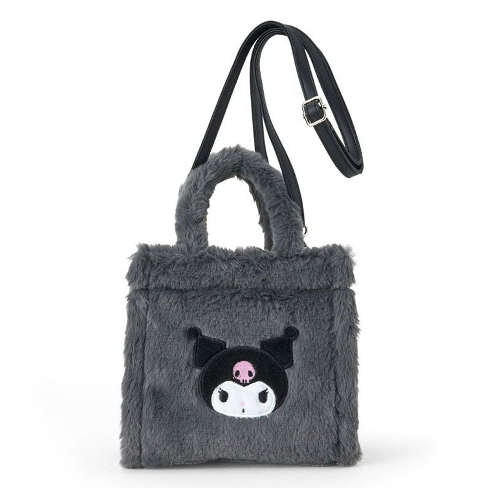 Sanrio Kuromi Fluffy Tote Bag