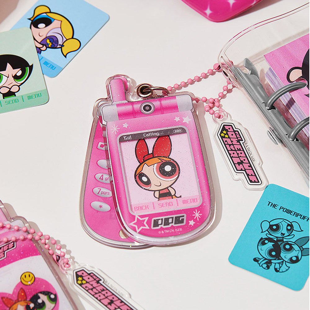 The Powerpuff Girls Y2k Cell Phone Keychain