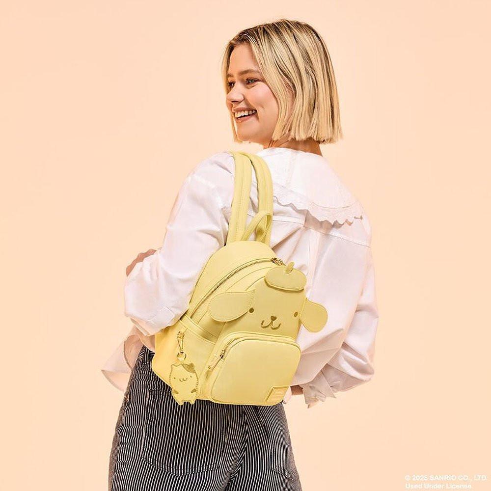 Loungefly x Sanrio Pompompurin Monochrome Cosplay Mini Backpack