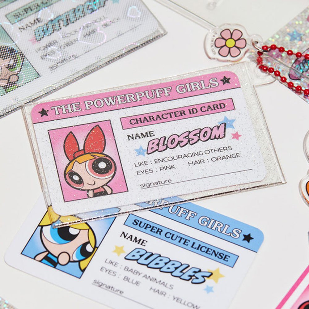The Powerpuff Girls Y2k ID Card Sticker