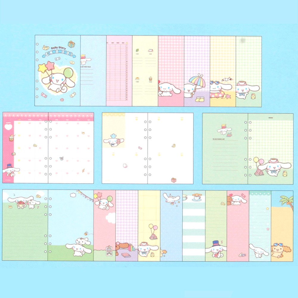 Sanrio Kuromi 6 Ring Planner with Charm