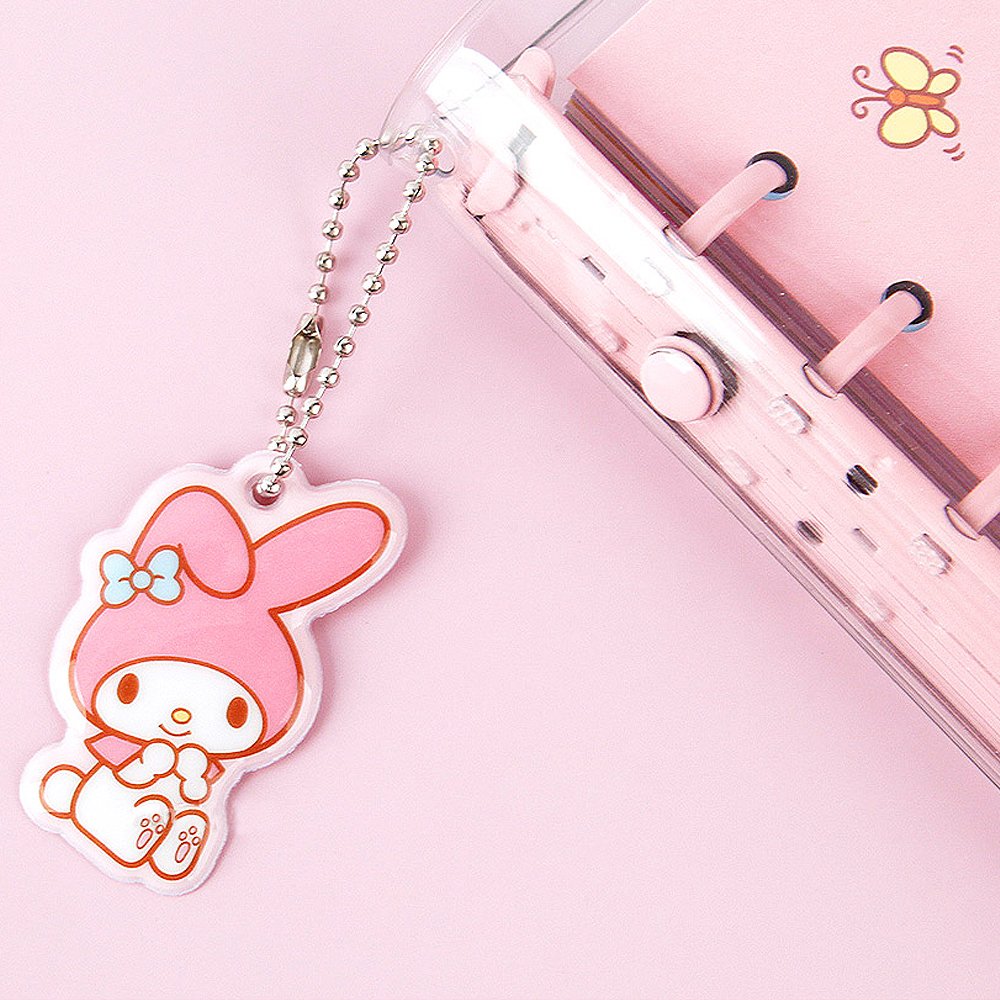 Sanrio Kuromi 6 Ring Planner with Charm