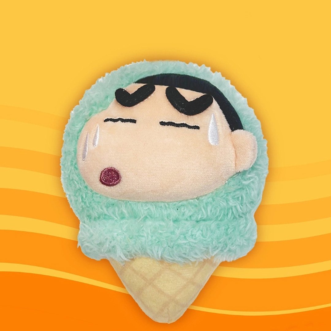 Crayon Shin-chan Happy Bucket Plush Blind Box Keychain