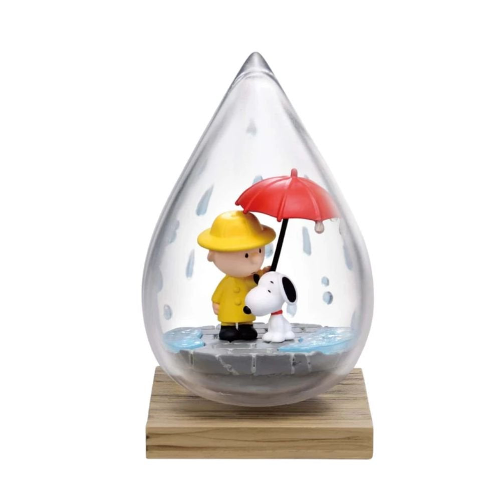 Re-Ment Peanuts Snoopy Weather Terrarium Figure Blind Box