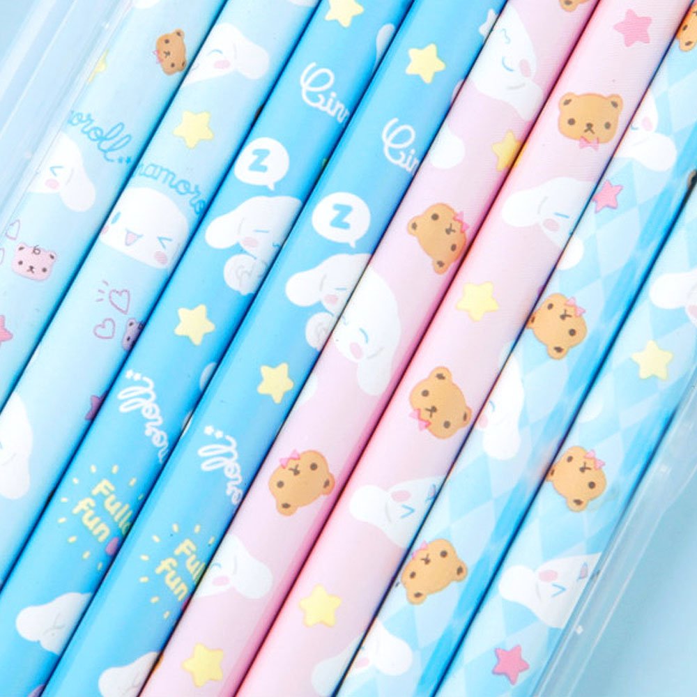 Sanrio Cinnamoroll 8pcs Pencils with Case Set