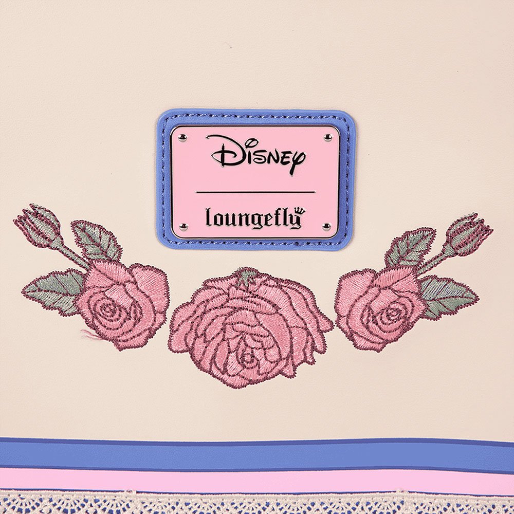 Loungefly x Minnie Mouse Floral and Lace Crossbody Bag