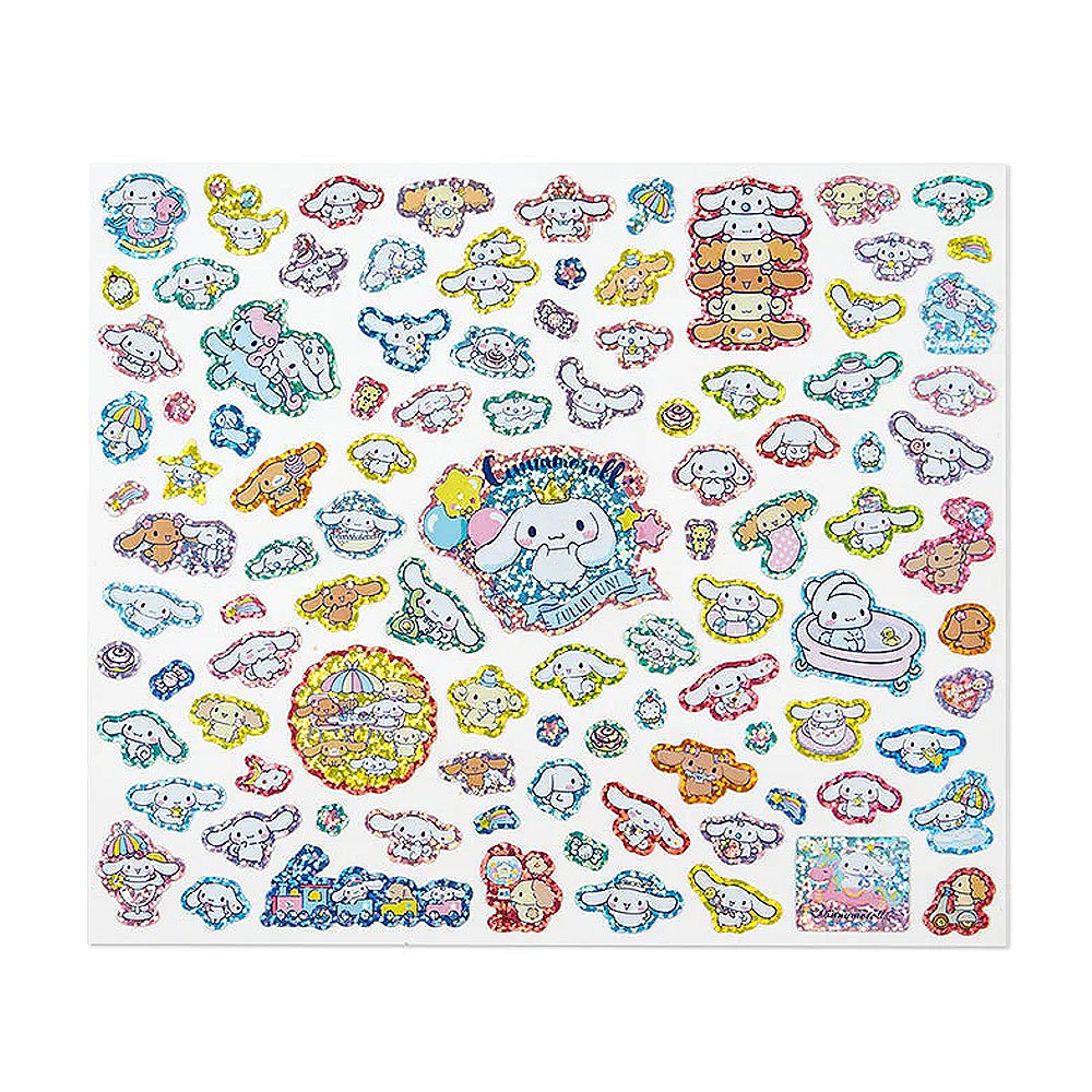 Sanrio Cinnamoroll 100pcs Hologram Deco Sticker