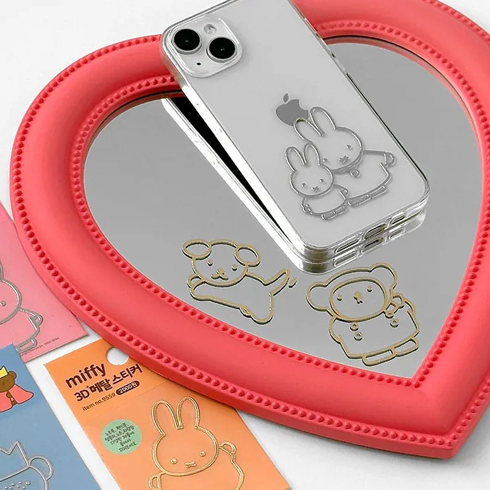 Miffy and Friends Stickers on Phone and mirror