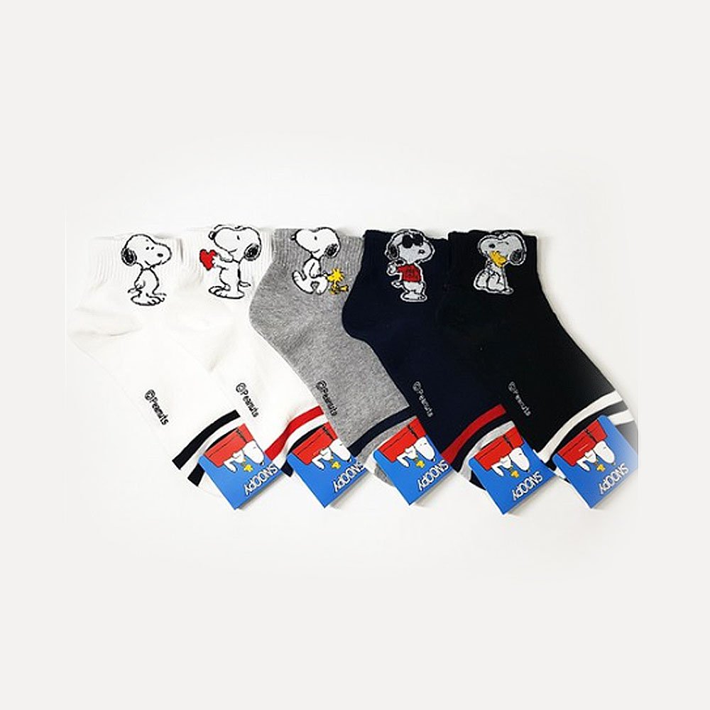 Peanuts Snoopy Cute Crew Socks