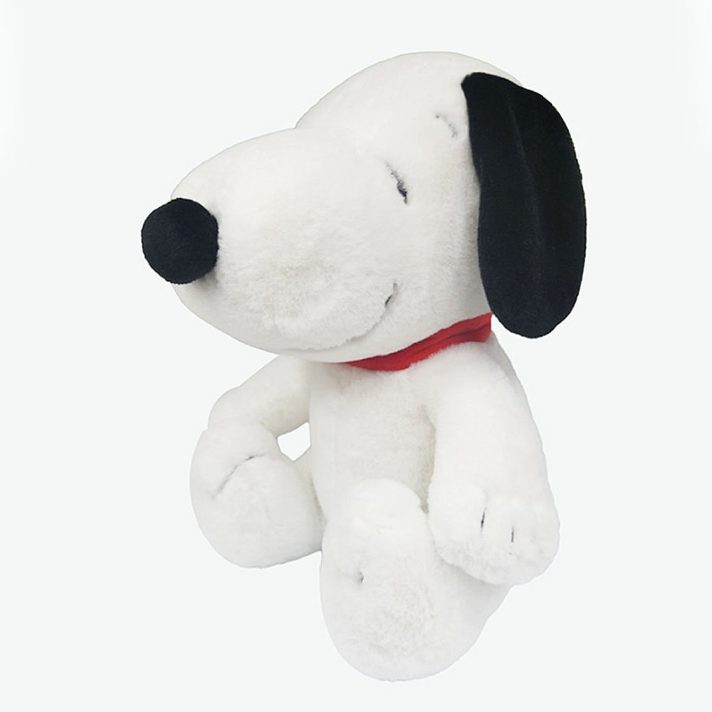 Snoopy hugging Woodstock plush set in gift box – Peanuts collectible stuffed toy