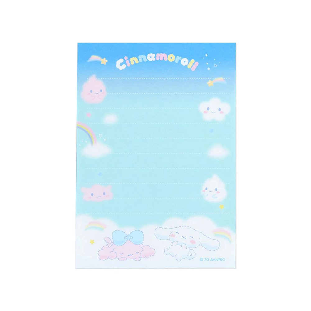 Sanrio Cinnamoroll & Poron Memo Pad