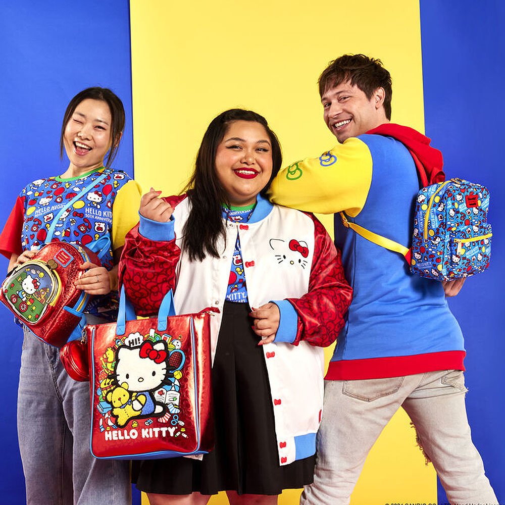 Loungefly x Sanrio Hello Kitty 50th Anniversary Unisex Souvenir Jacket