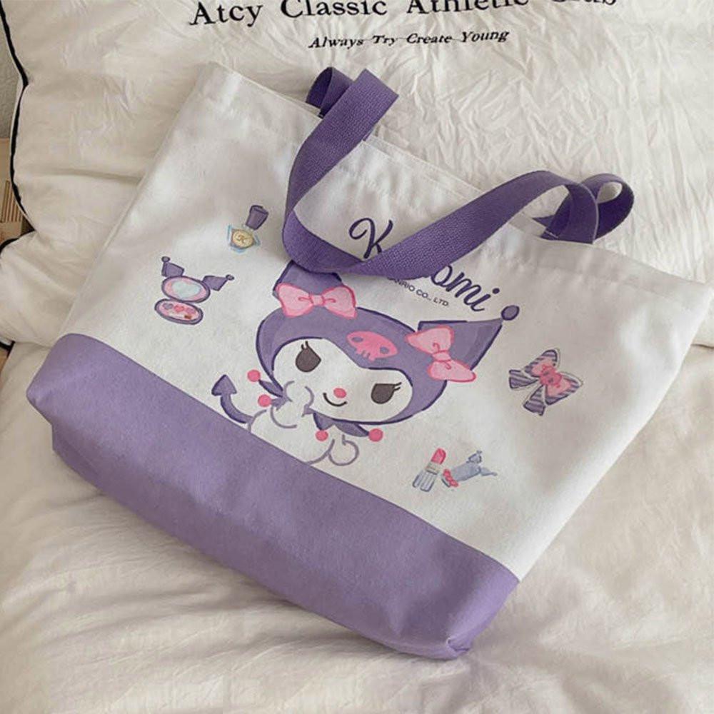 Sanrio Kuromi Peeping Tote Bag