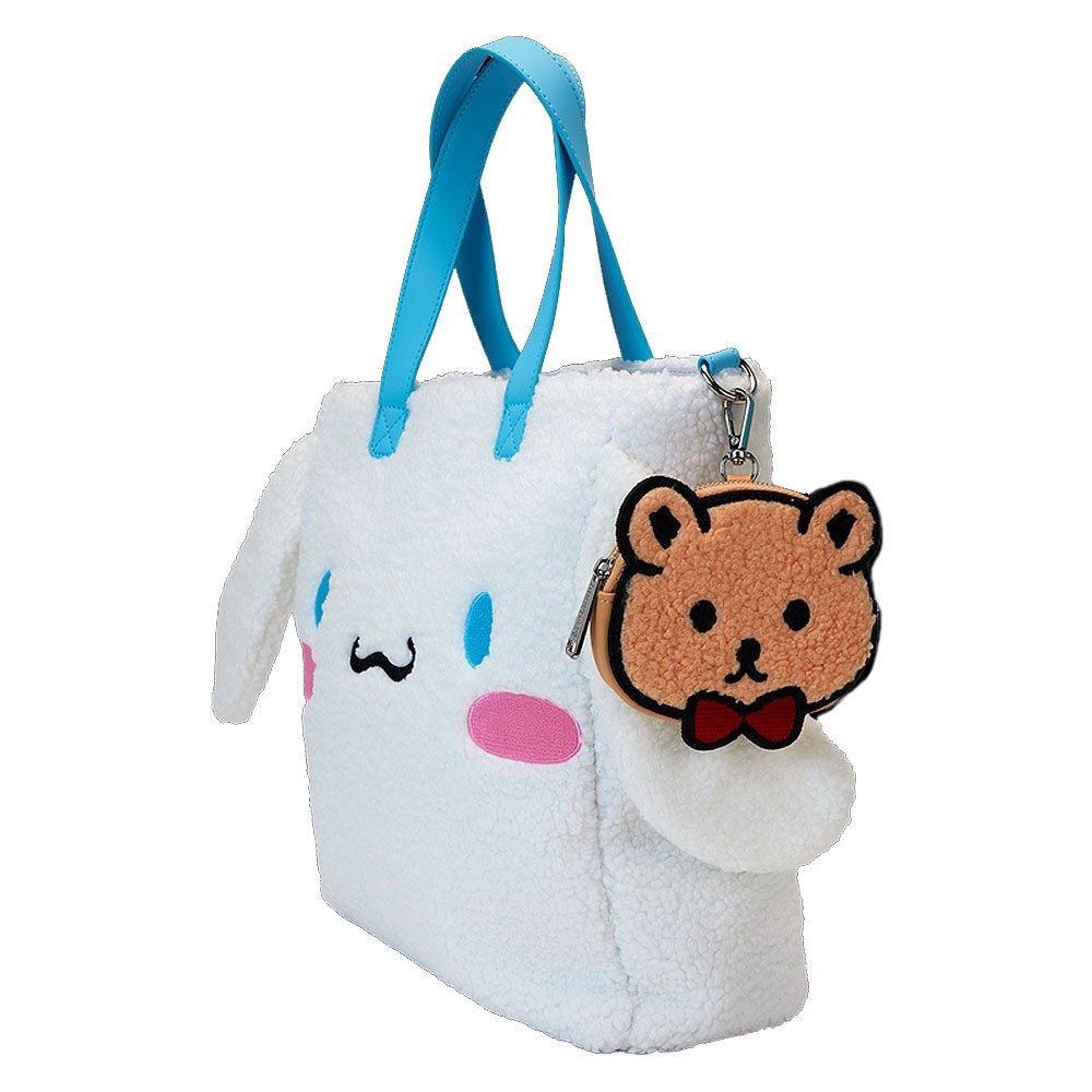 Loungefly x Sanrio Cinnamoroll Cosplay Sherpa Tote Bag With Coin Bag