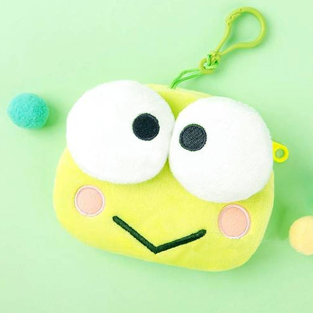 Keroppi Clip-On Coin Pouch