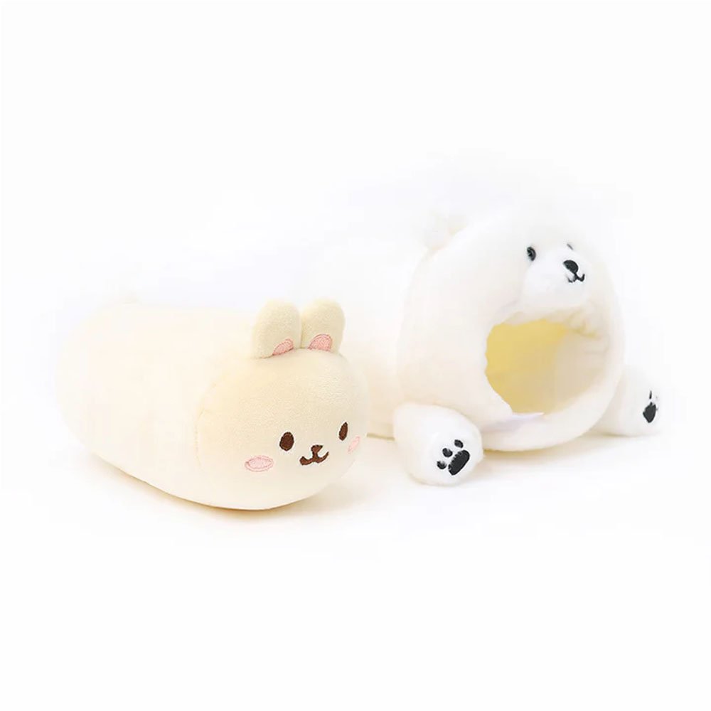 Anirollz Polar Bear Bunniroll Small Outfitz Plush
