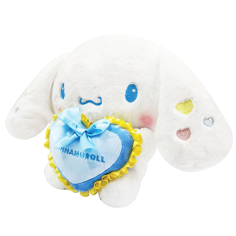 Sanrio Cinnamoroll Heart Cushion 10"Plush