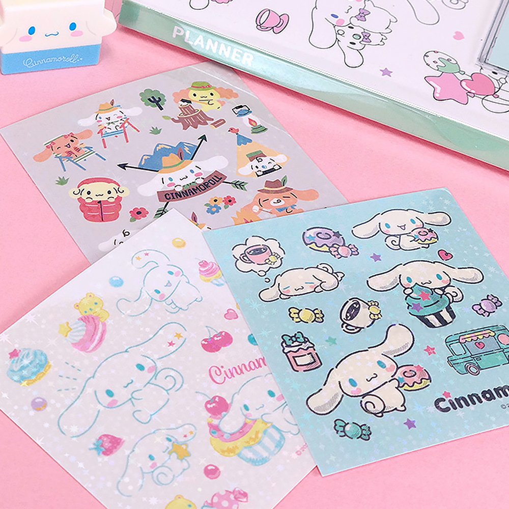 Sanrio Cinnamoroll Deco Sticker Sheets