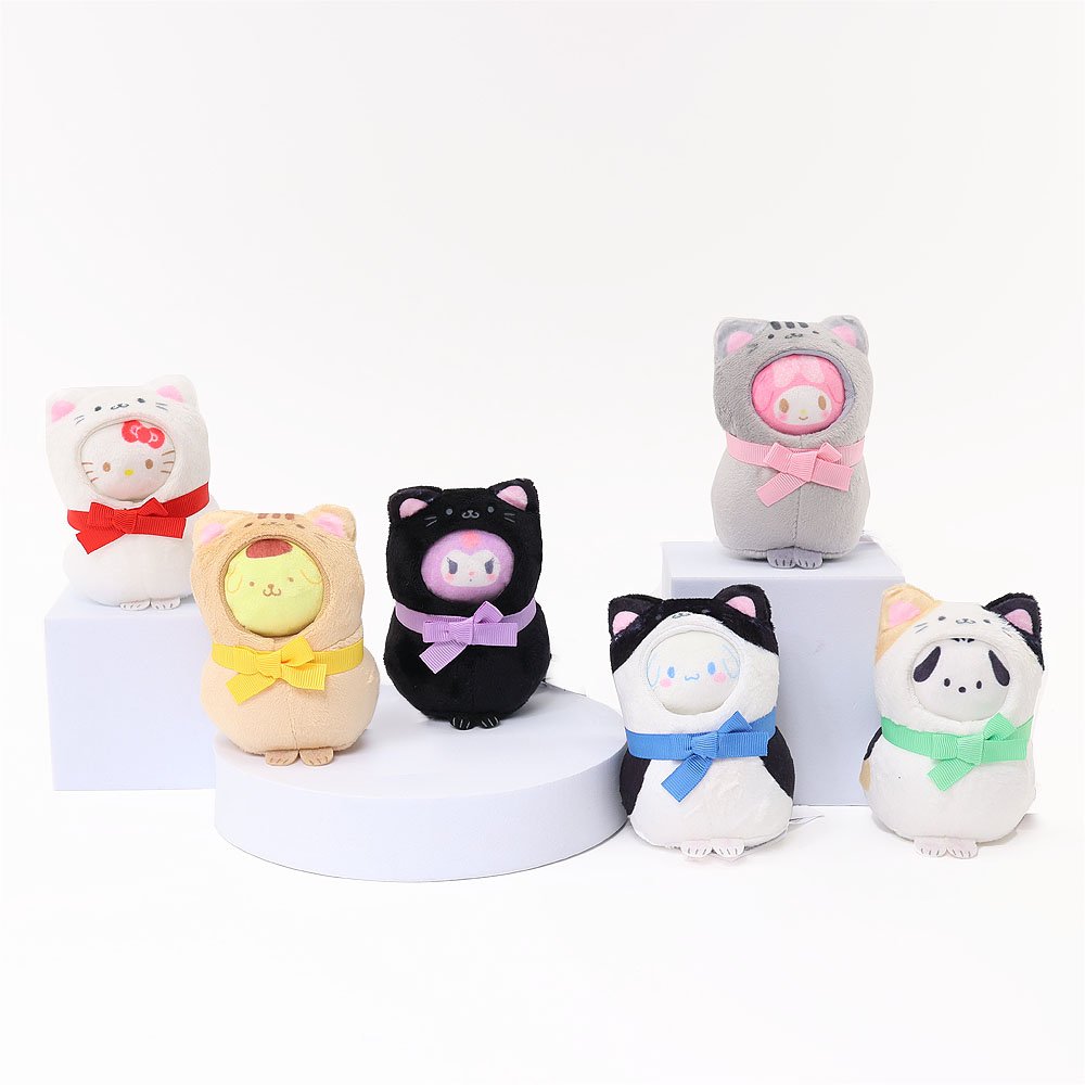 Sanrio Characters Pack Yourself Mascot Plush :Cat Mx