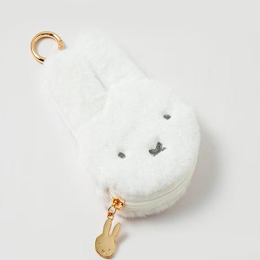 Miffy Face Slim Clip-On Pouch