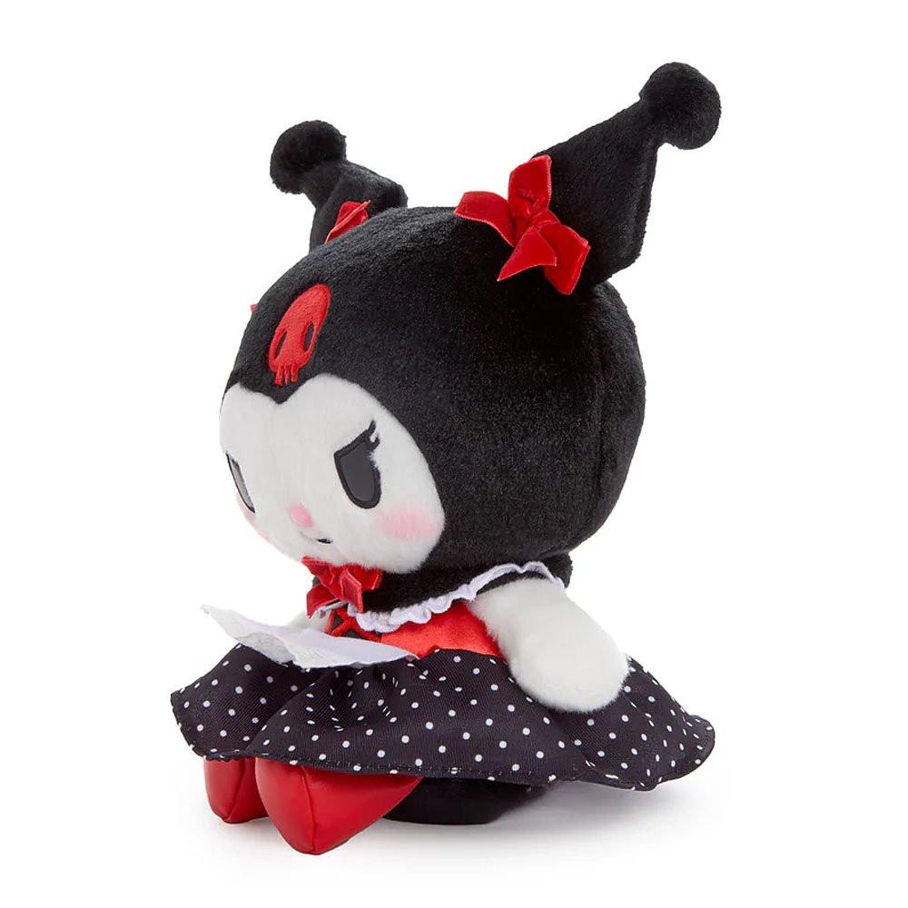 Kuromi Retro Red Polka Dot Dress 9" Plush