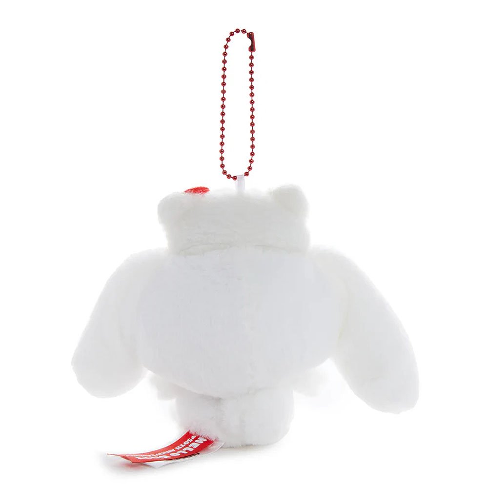 Cinnamoroll Mascot Keychain Plush :Hello Kitty 50th Anniversary