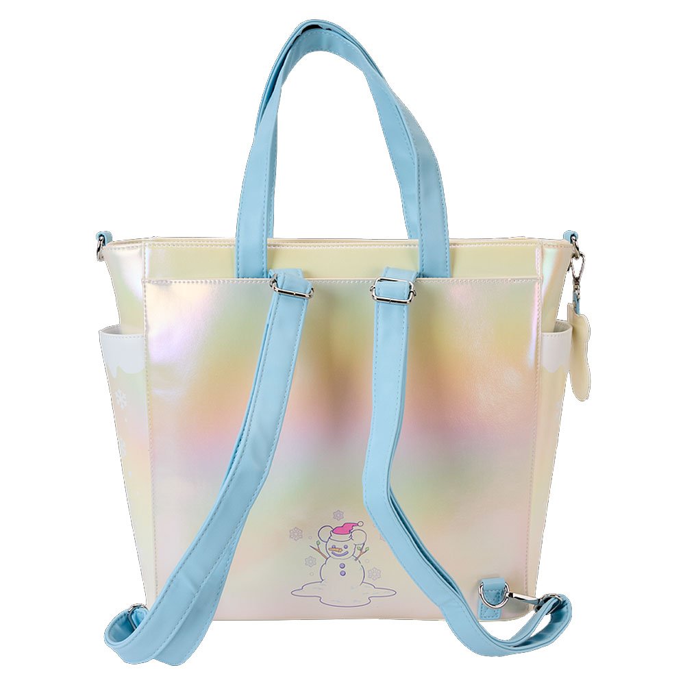 Loungefly x Mickey & Friends Winter Wonderland Scene Convertible Backpack & Tote Bag
