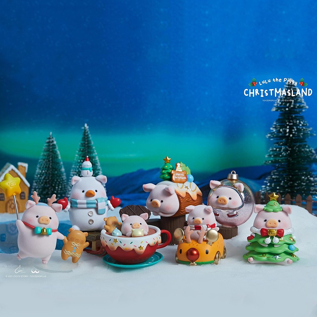 LuLu The Piggy Christmas Land Figure Blind Box