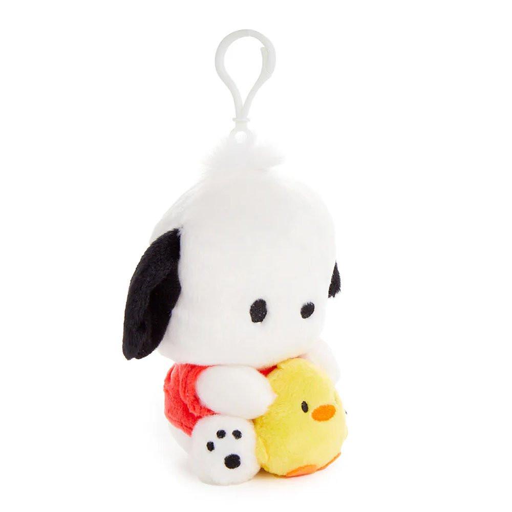 Sanrio Pochacco with Pi-chans Mascot Plush Keychain