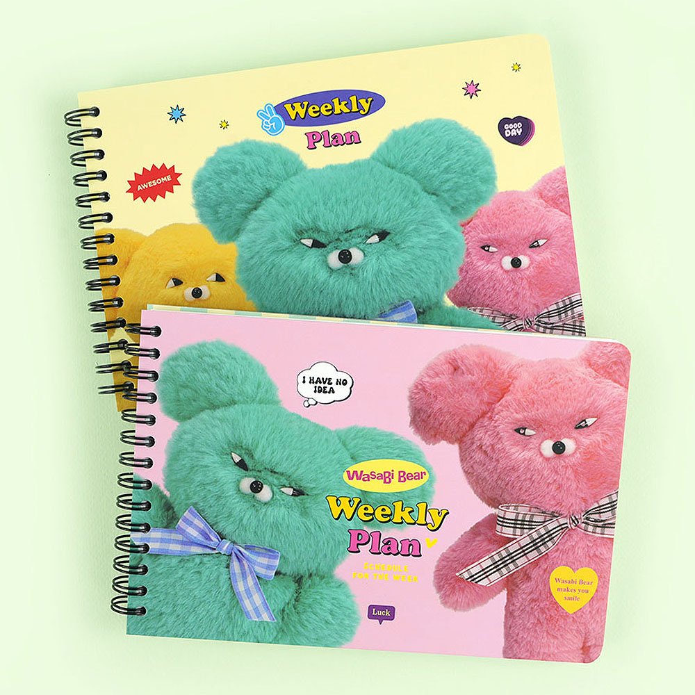 Wasabi Bear Weekly Planner