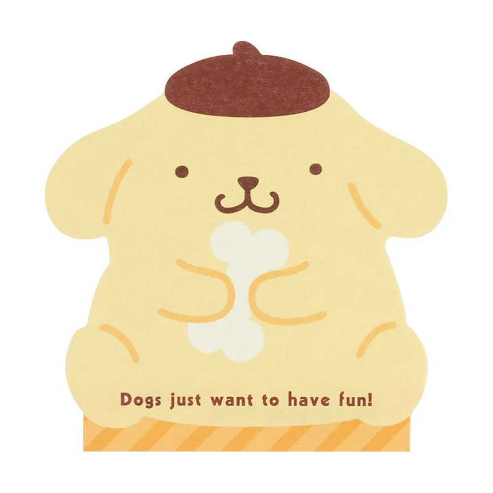 Pompompurin Die-Cut Memo Pad