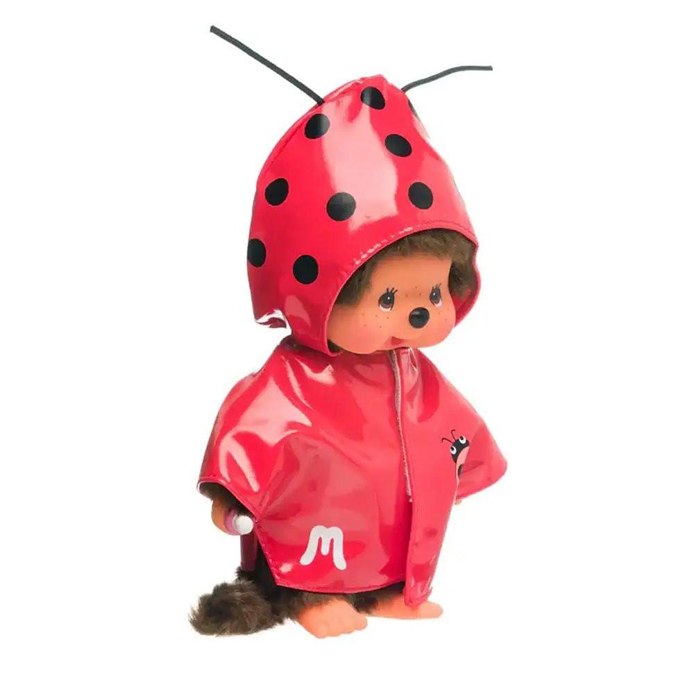 Monchhichi Ladybug Raincoat Plush